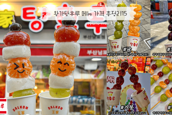 韓國王家糖葫蘆品項及價錢總整理