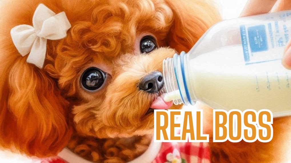 Who’s the Real Boss at Home? Red poodle