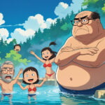年紀大也要美 萬人迷登場 再見肚腩 變更帥了 自由時報徵文 Goodbye, Belly! The Day Dad Refused to Get in the Hot Spring