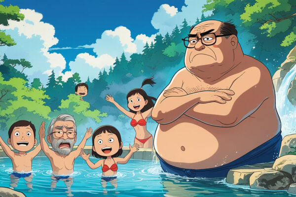 年紀大也要美 萬人迷登場 再見肚腩 變更帥了 自由時報徵文 Goodbye, Belly! The Day Dad Refused to Get in the Hot Spring