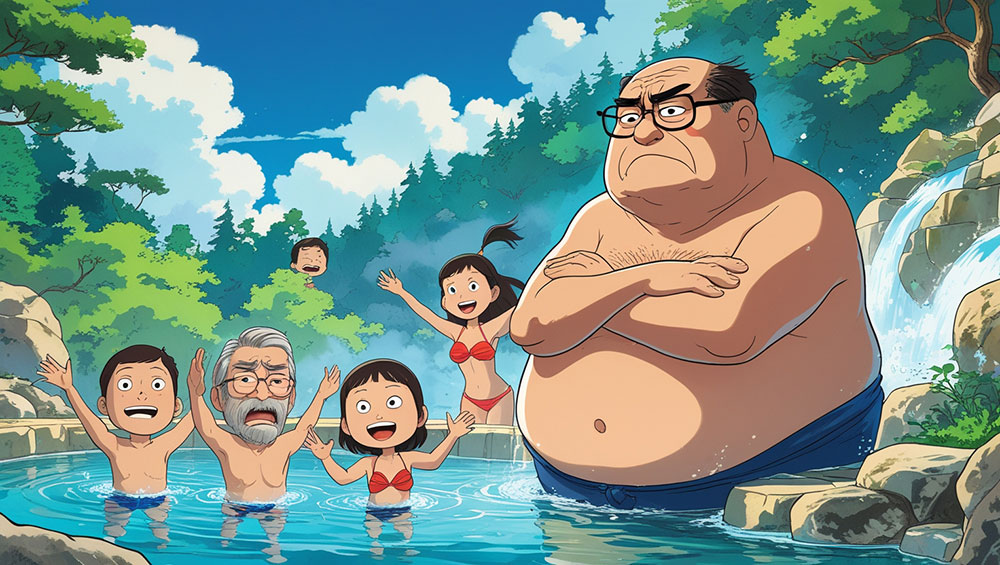 年紀大也要美 萬人迷登場 再見肚腩 變更帥了 自由時報徵文 Goodbye, Belly! The Day Dad Refused to Get in the Hot Spring